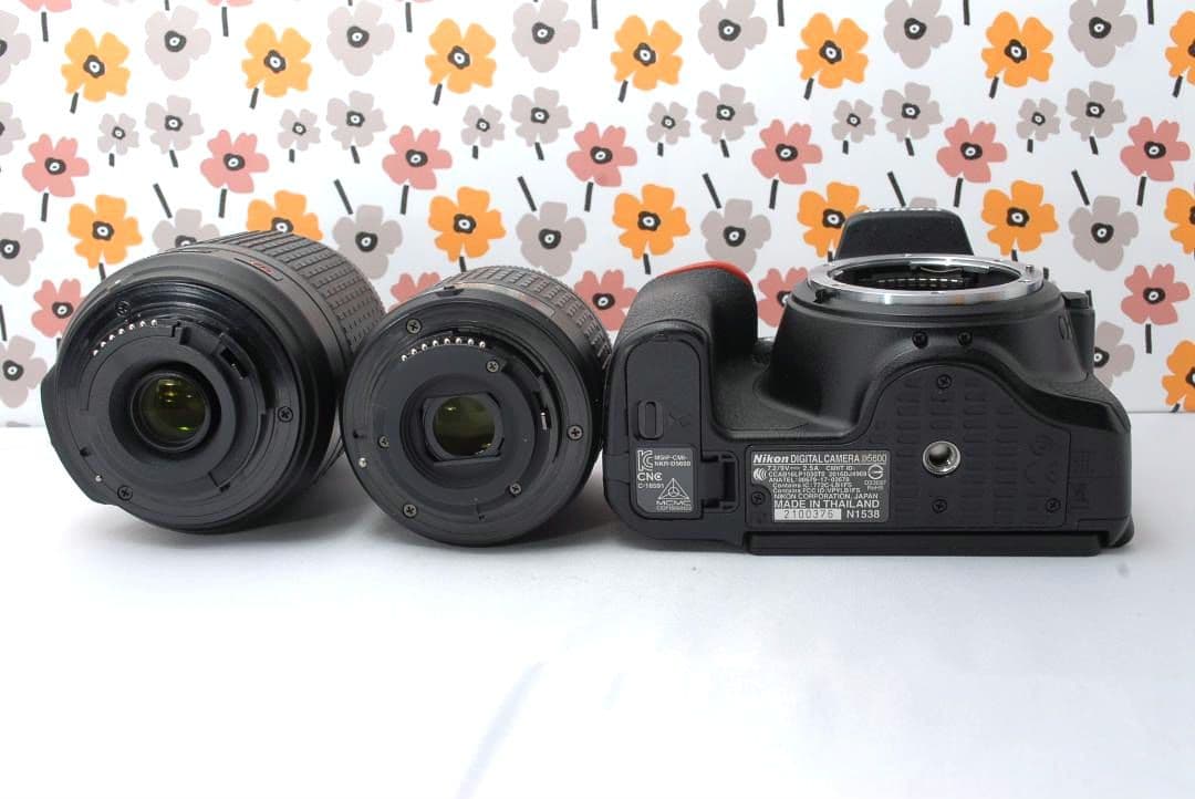 ❤Nikon D5600❤超高画質❤Wi-Fi＆Bluetooth転送❤美品❤