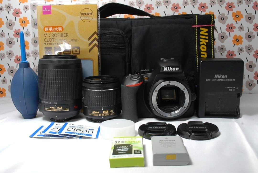 ❤Nikon D5600❤超高画質❤Wi-Fi＆Bluetooth転送❤美品❤