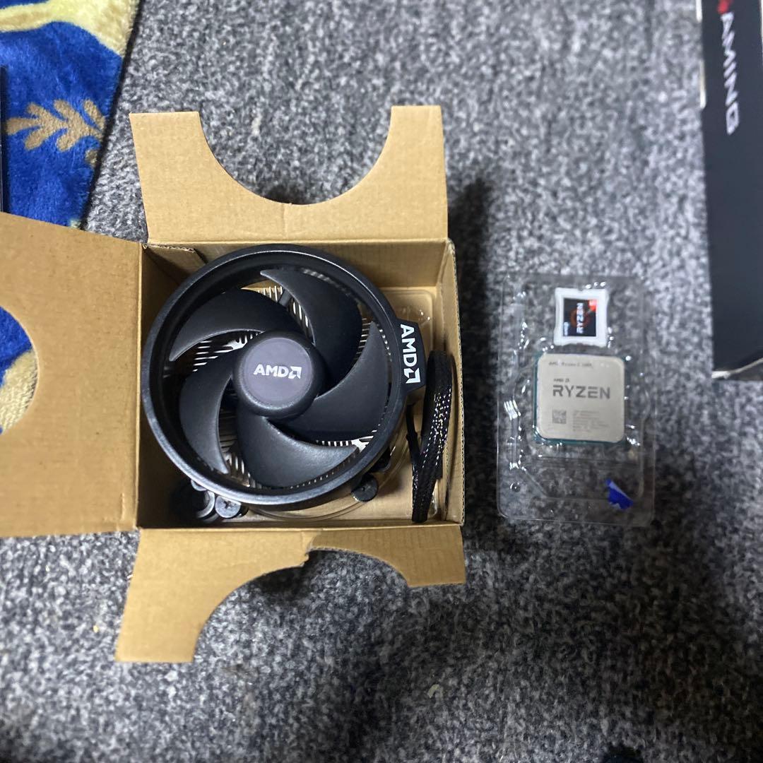 マザーボード MSI B450 RYZEN5 3600 DDR4 24GB