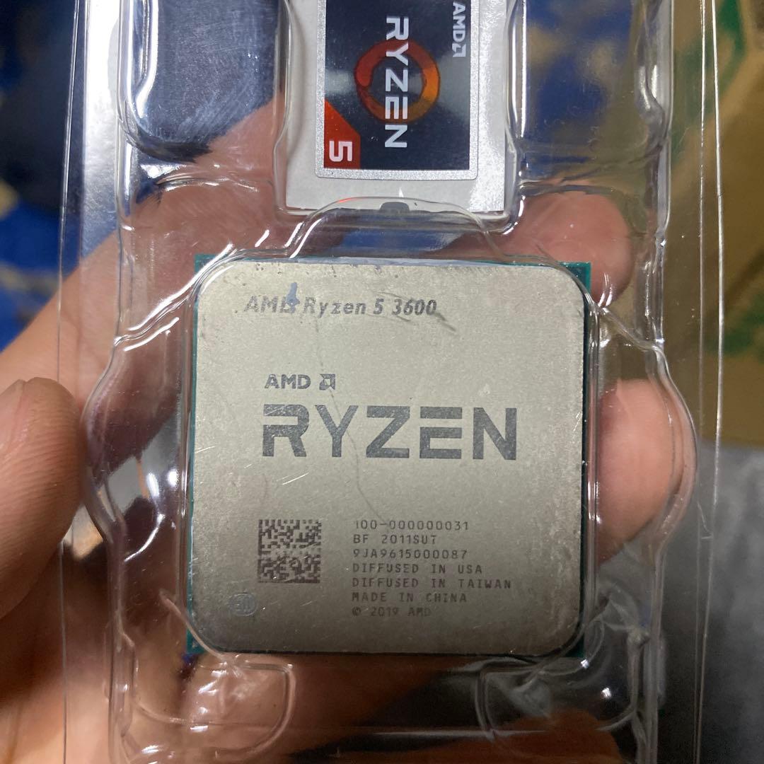 マザーボード MSI B450 RYZEN5 3600 DDR4 24GB