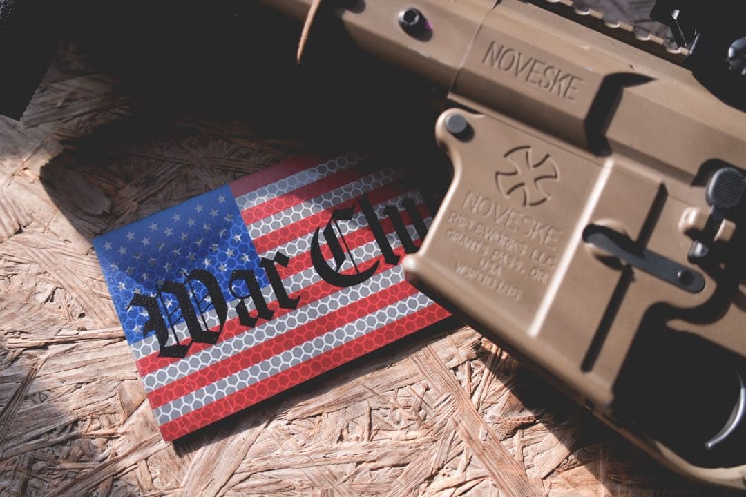 【新品】WAR CLUB IRパッチ ラージサイズ FOG ferro