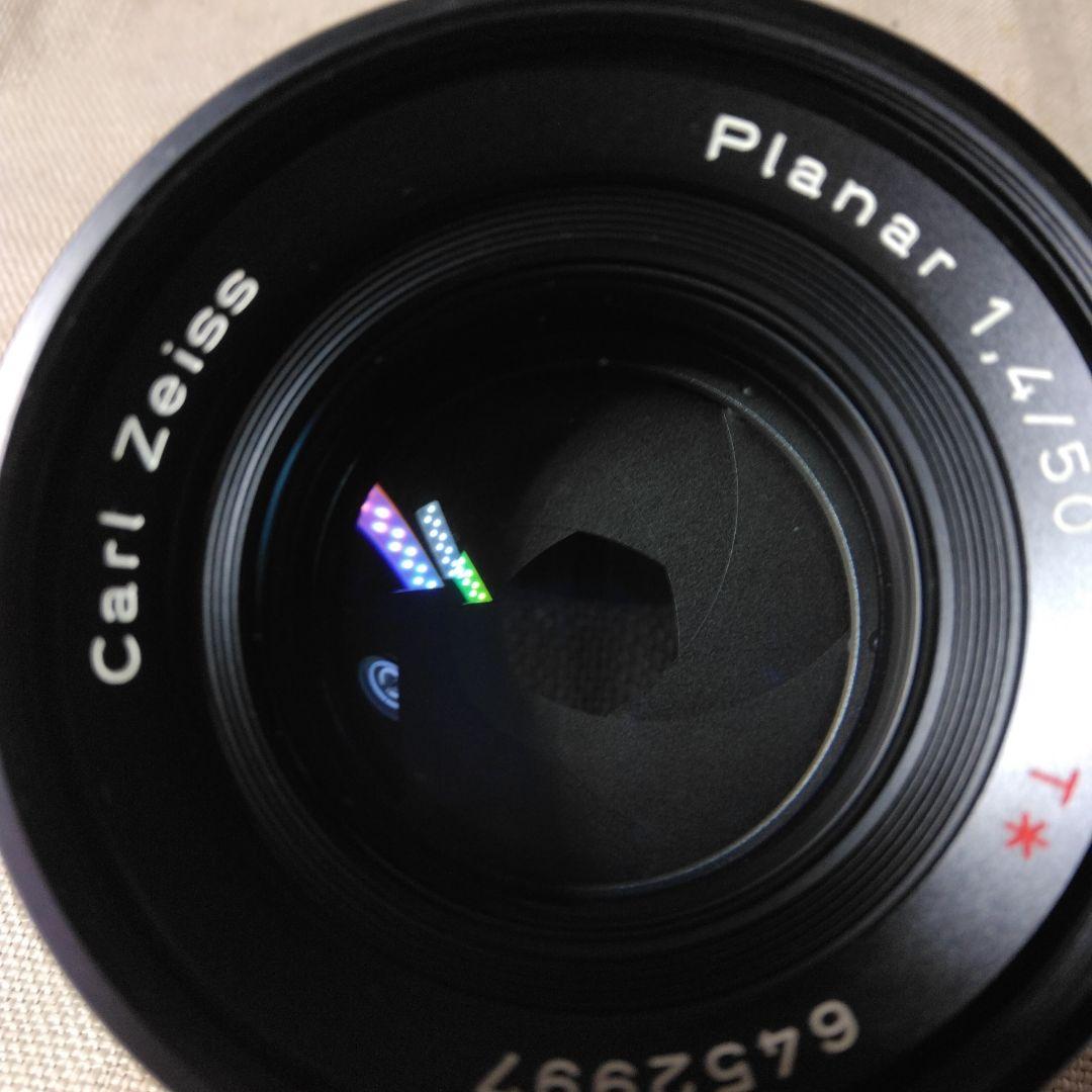 Carl Zeiss Planar 1.4/50 レンズ 日本製