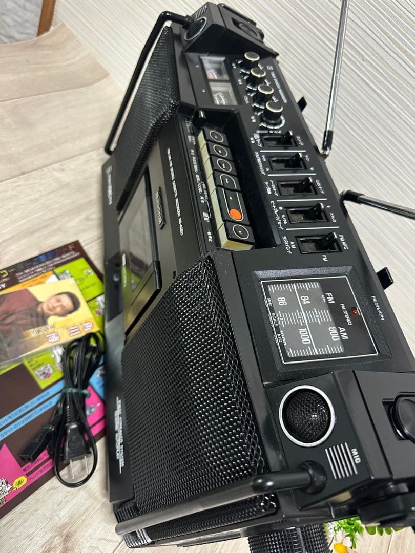 動作品National RS-4250 ラジカセ ナショナルラジオ ST-5