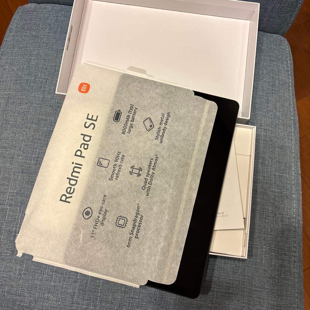 Androidタブレット本体 Xiaomi Redmi Pad SE 6GB RAM 128GB ROM