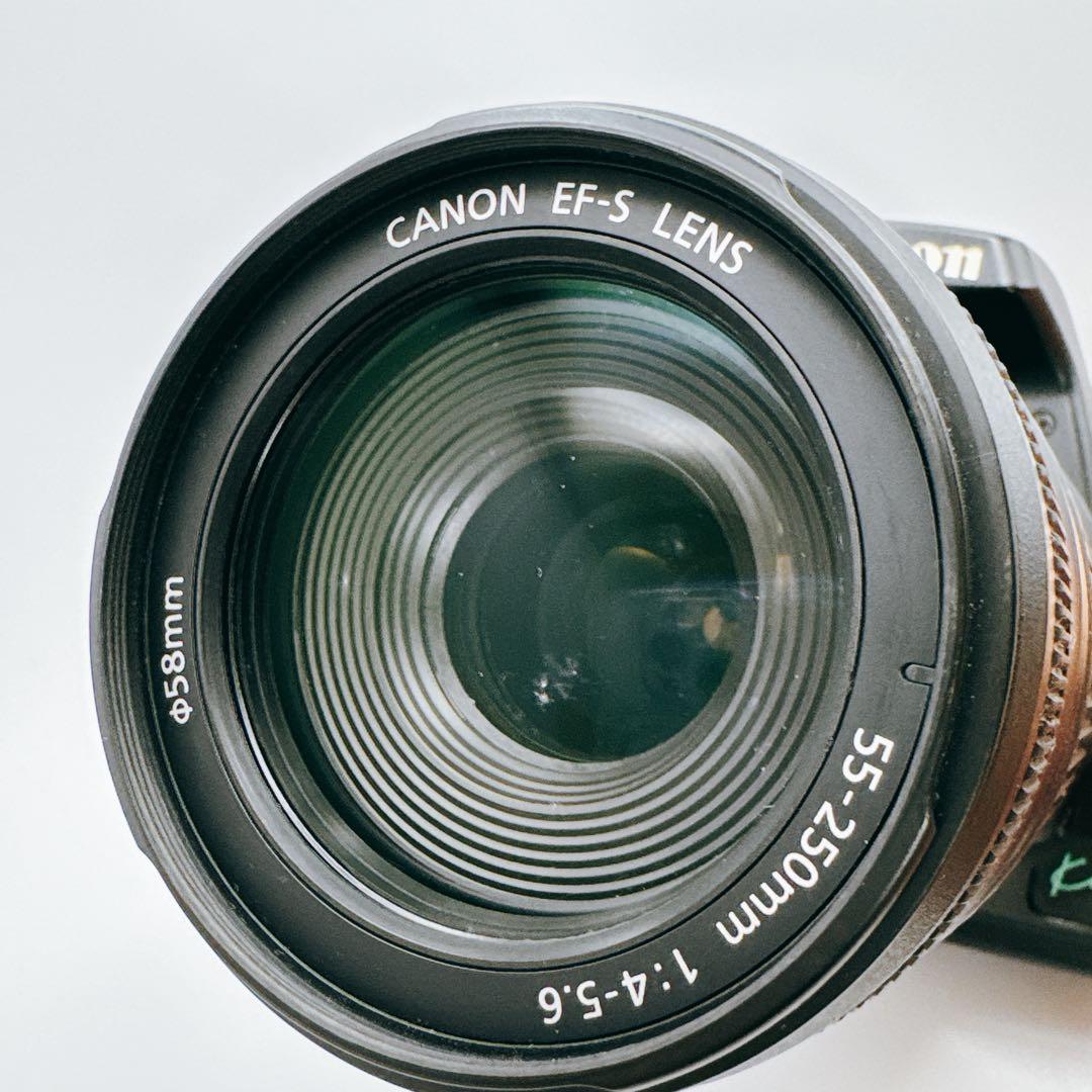 Canon EOS Kiss F レンズキット（18-55&55-250mm）