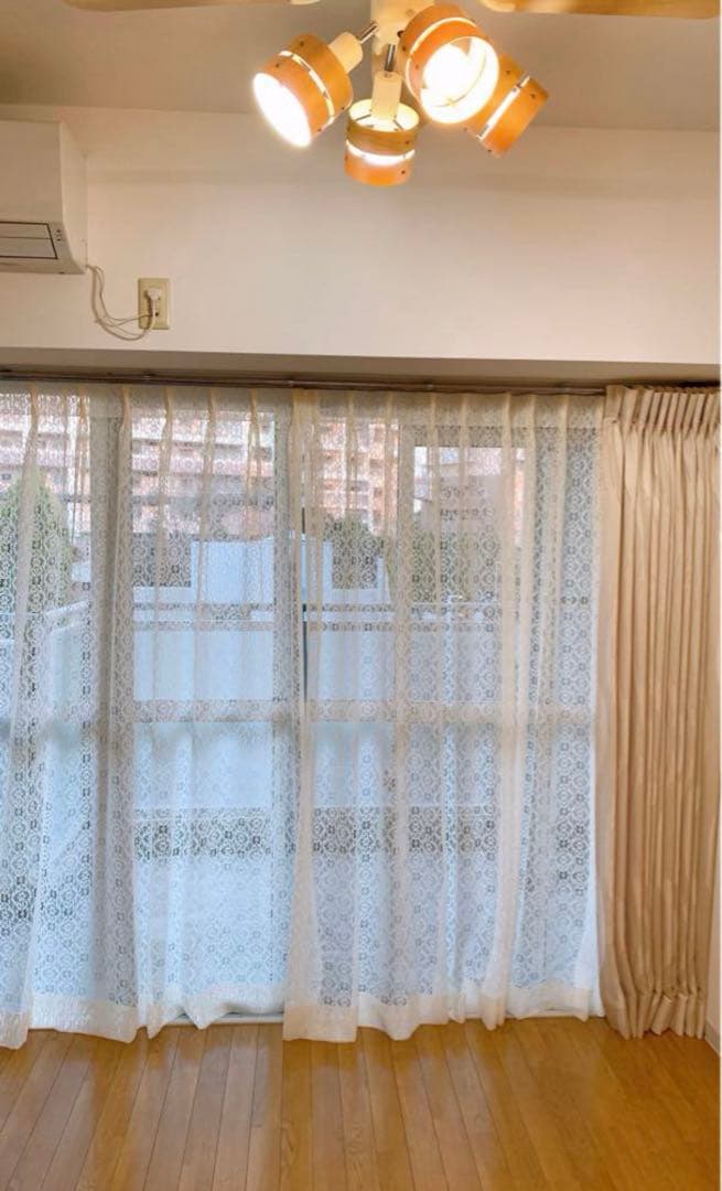 ④レースカーテン