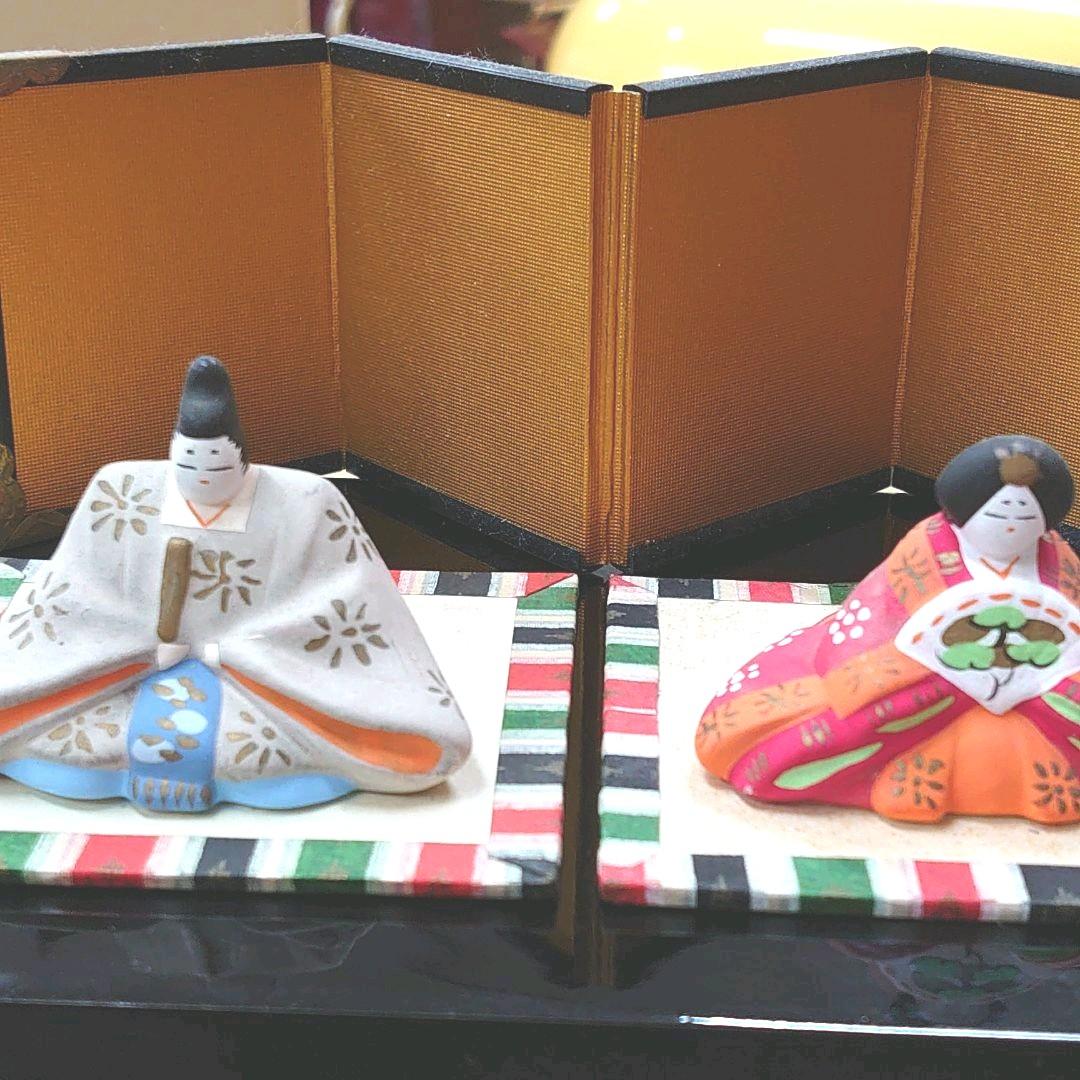 送料無料☆新品倉庫出し ミニ親王飾り 希少品