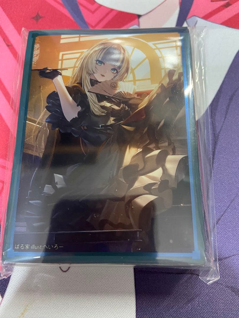 新品未開封　スリーブ　プレイマット　セット　ホロライブ 儒烏風亭らでん