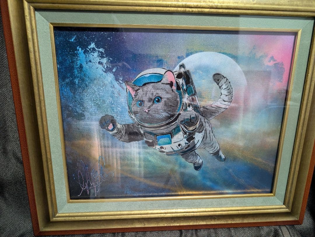 スプレーアートエデン 原画 宇宙猫
