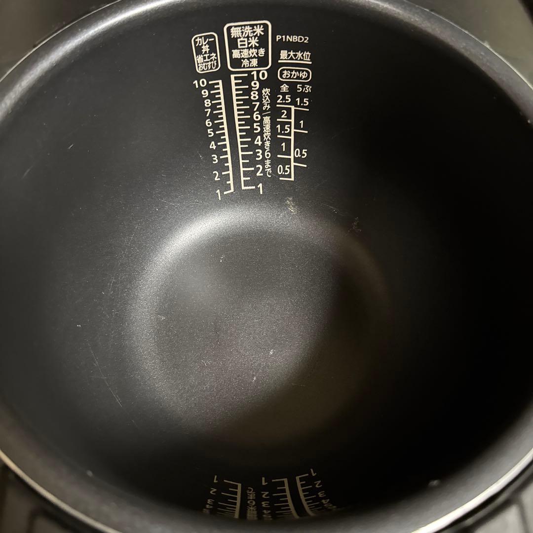 【圧力IH】銘柄炊き　ジャー炊飯器　10合一升　2020製