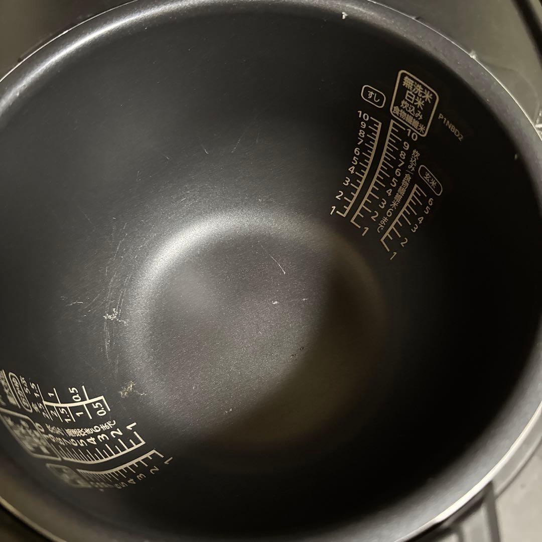 【圧力IH】銘柄炊き　ジャー炊飯器　10合一升　2020製