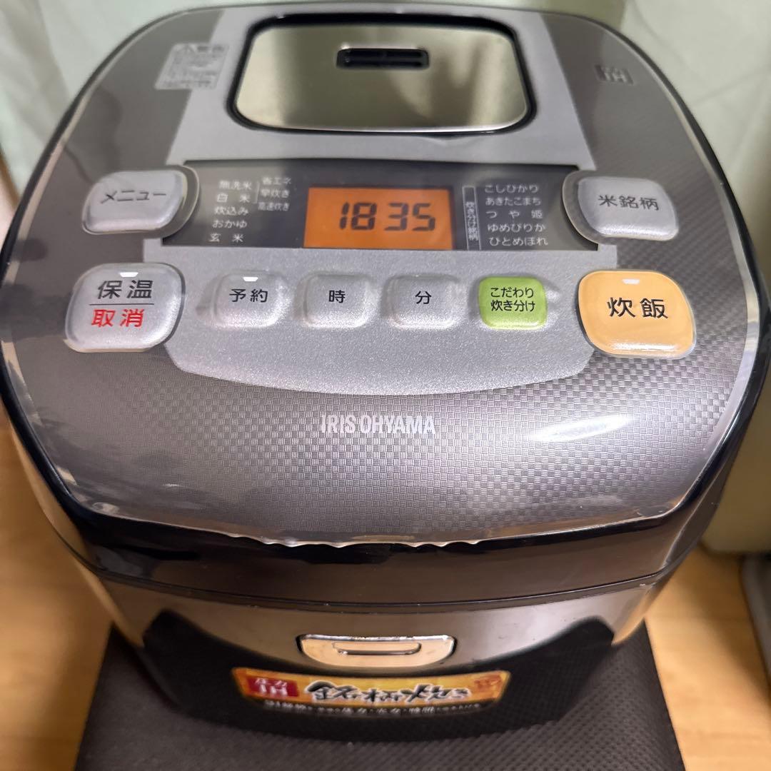 【圧力IH】銘柄炊き　ジャー炊飯器　10合一升　2020製