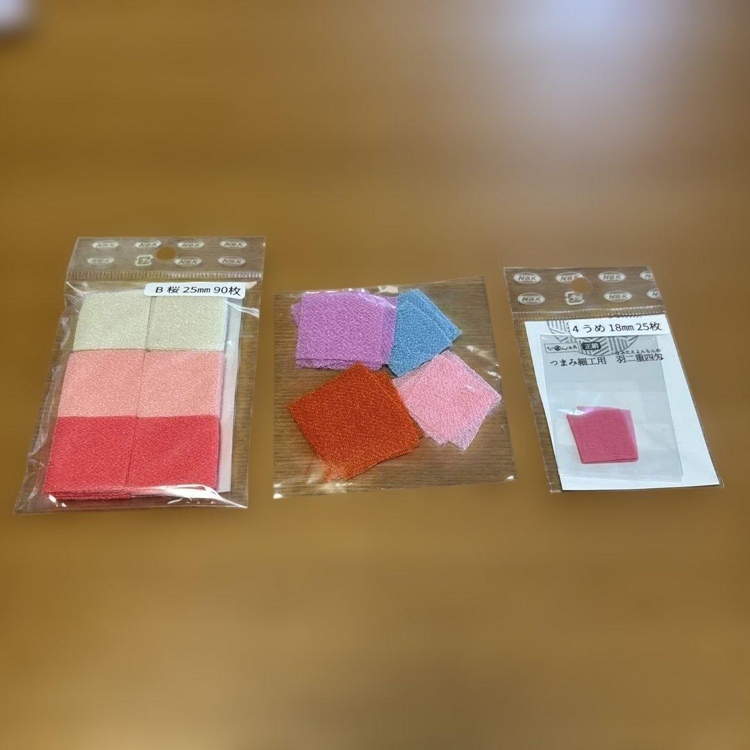 【お得】 つまみ細工セット　スターターセット　キット6種類