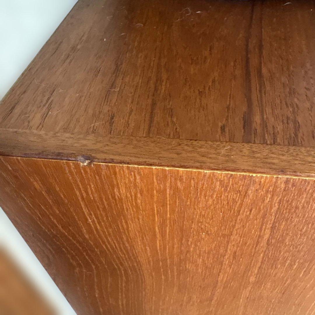 デンマーク製　北欧ヴィンテージ チーク材　5段チェスト