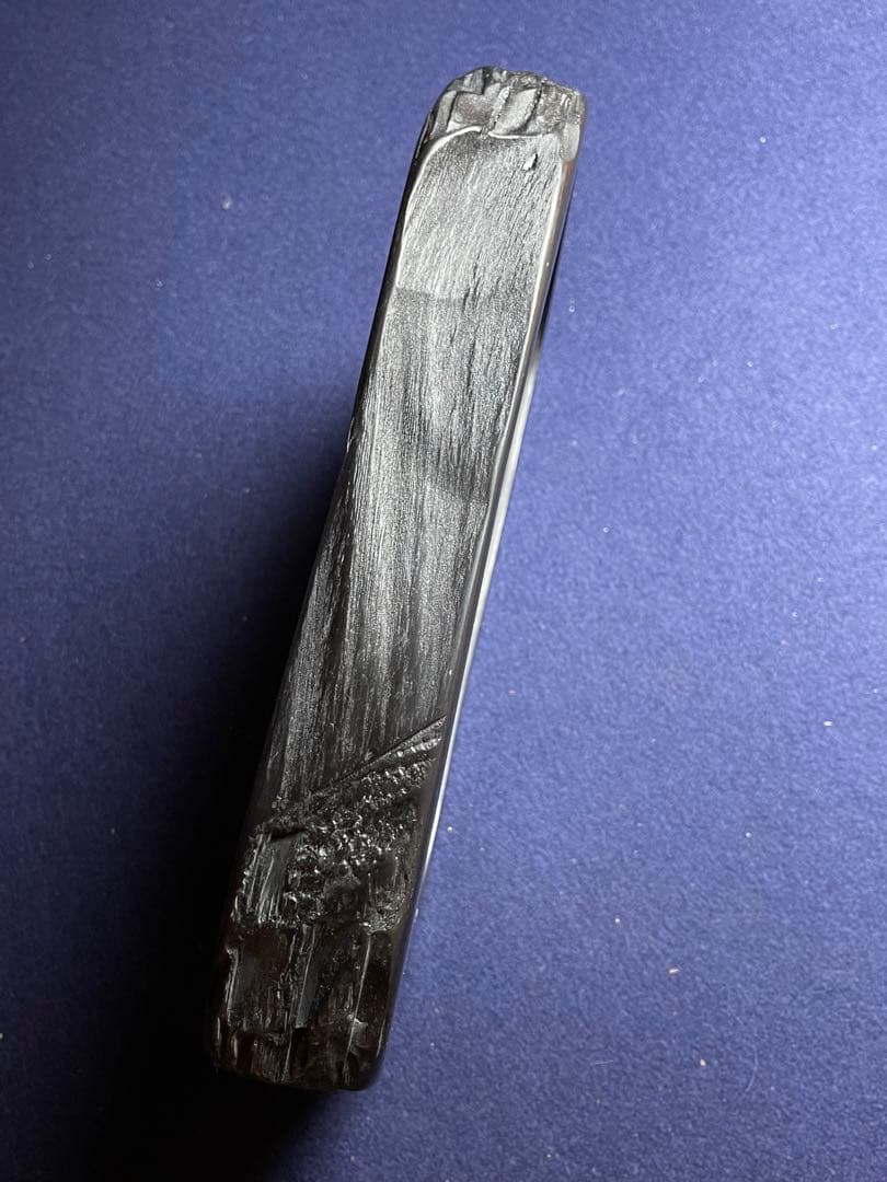 【墨研】雨畑硯◆芳龍閣謹製「特殊天然石硯」◆使用品◆書道具 文房四宝 和硯 師範