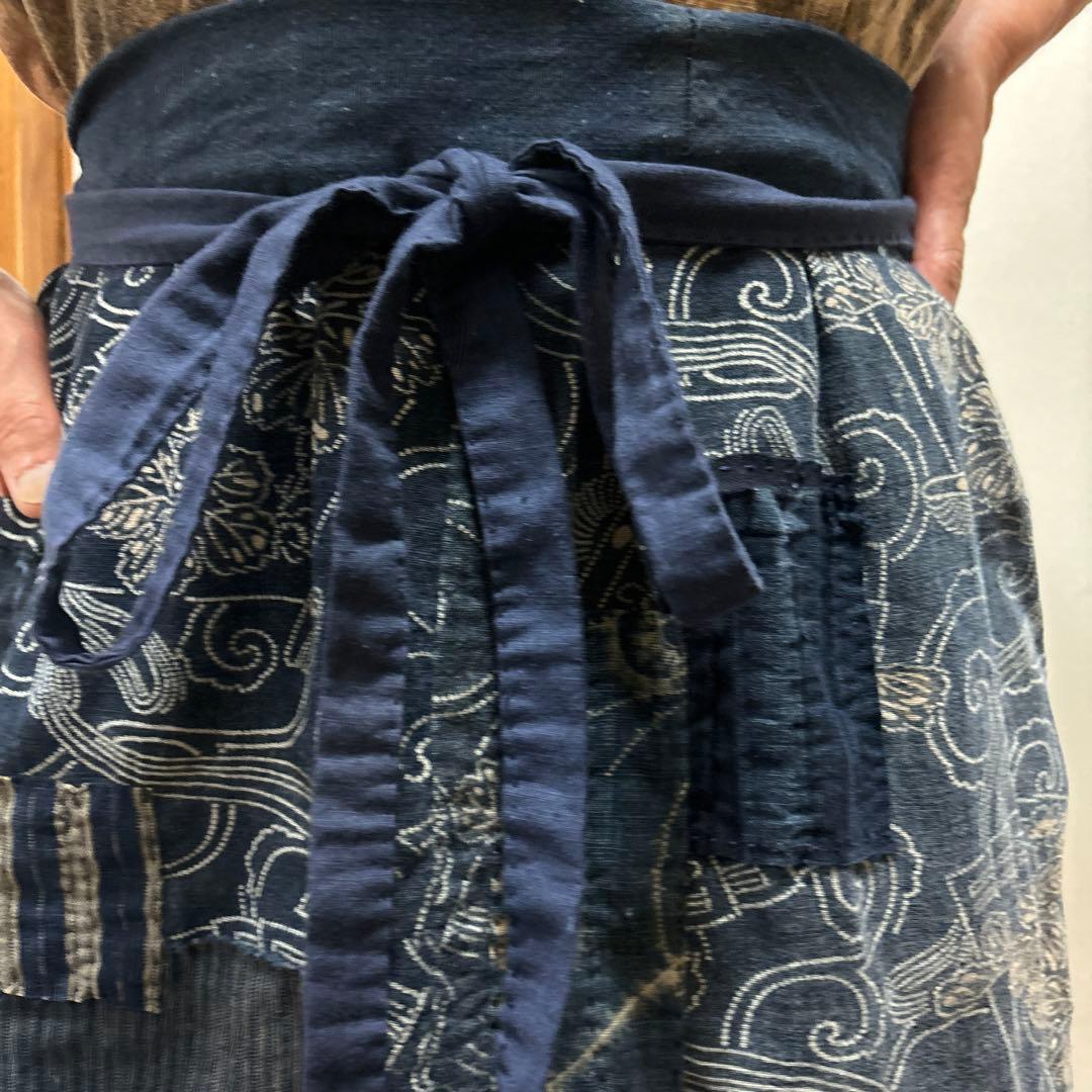 襤褸 古布リメイクエプロン