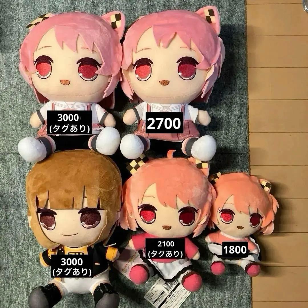 カラフルピーチ のあ まとめ売り キーホルダー ぬいぐるみ 一番くじ アクスタ