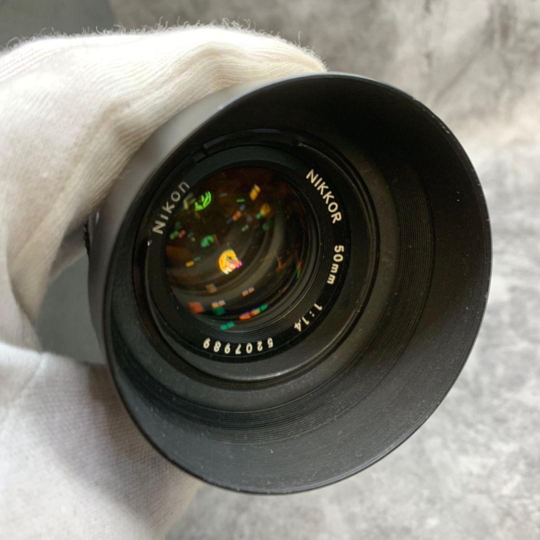 H846\" 現状品 Nikon NIKKOR 50mm f/1.4 カメラレンズ