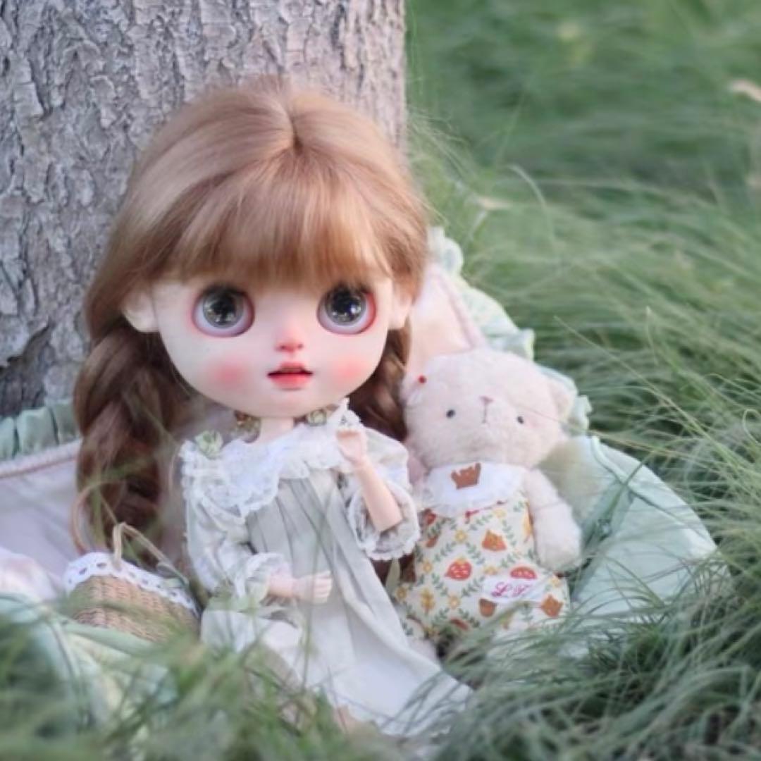 海外作家様カスタムブライス 人形 ドール 優しい きれい かわいい 笑顔