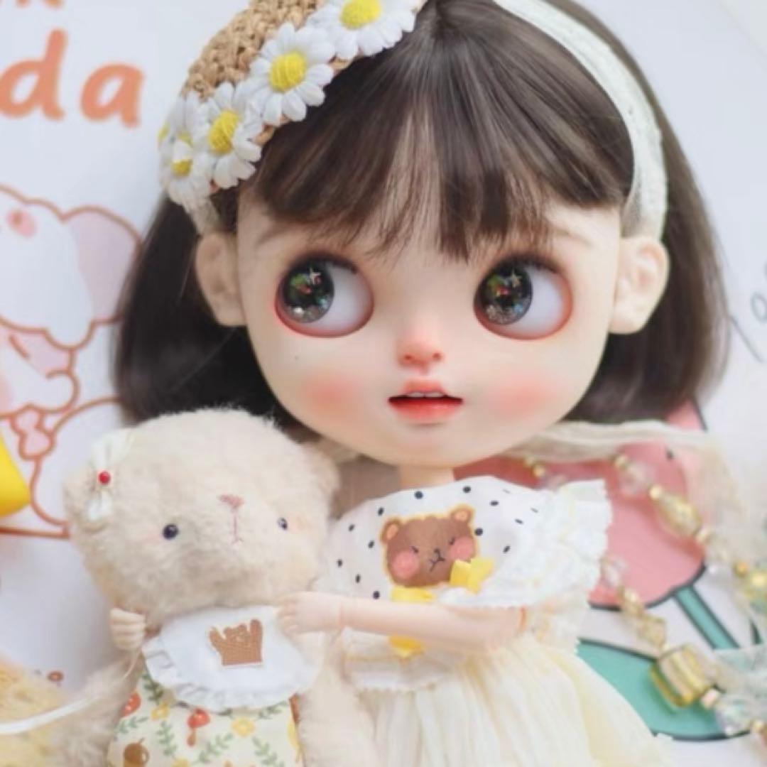 海外作家様カスタムブライス 人形 ドール 優しい きれい かわいい 笑顔