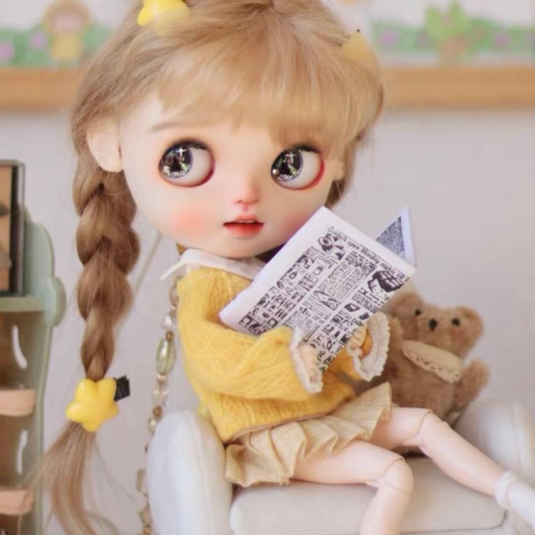 海外作家様カスタムブライス 人形 ドール 優しい きれい かわいい 笑顔