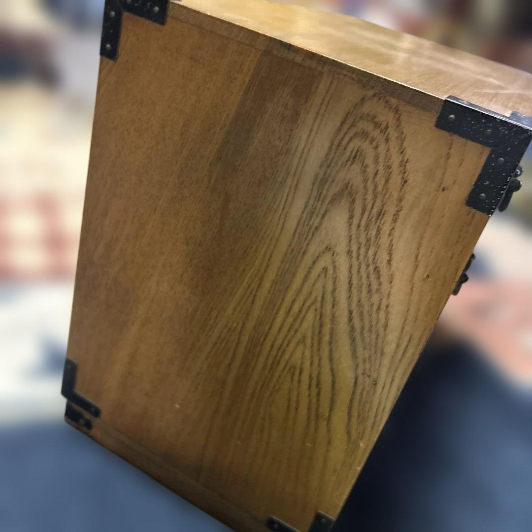 特大サイズ　和製アンティーク　木製和箪笥　小物入れ