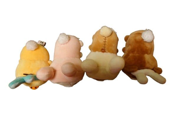 リラックマ　ローソン　もちぺったんてのりぬいぐるみセット