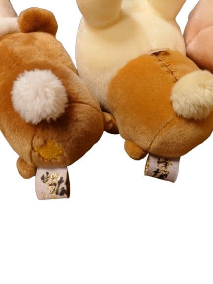 リラックマ　ローソン　もちぺったんてのりぬいぐるみセット