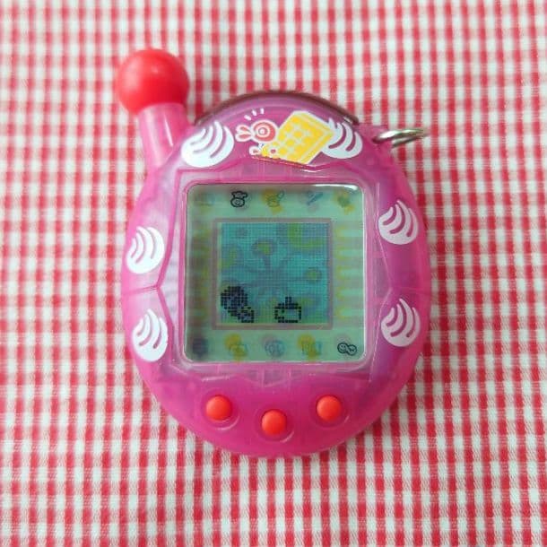 【動作確認済】 超じんせーエンジョイ！たまごっち+ エンたま クリアぴんくパフェ