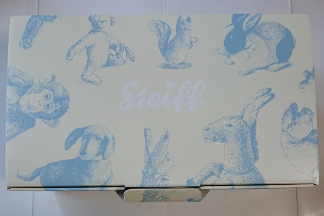 白タグ YUKI ゆき 26cm テディベア Steiff シュタイフ 証明書付