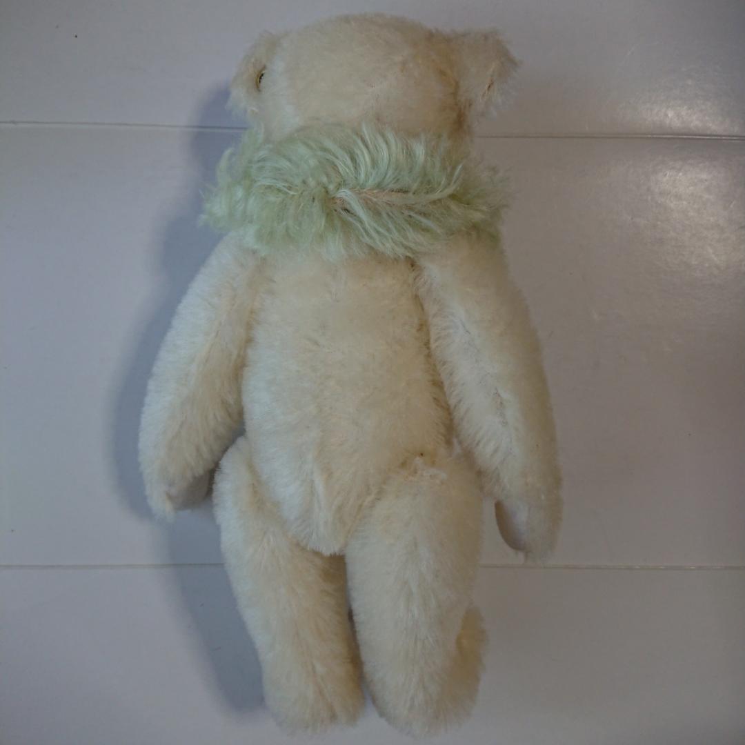 白タグ YUKI ゆき 26cm テディベア Steiff シュタイフ 証明書付