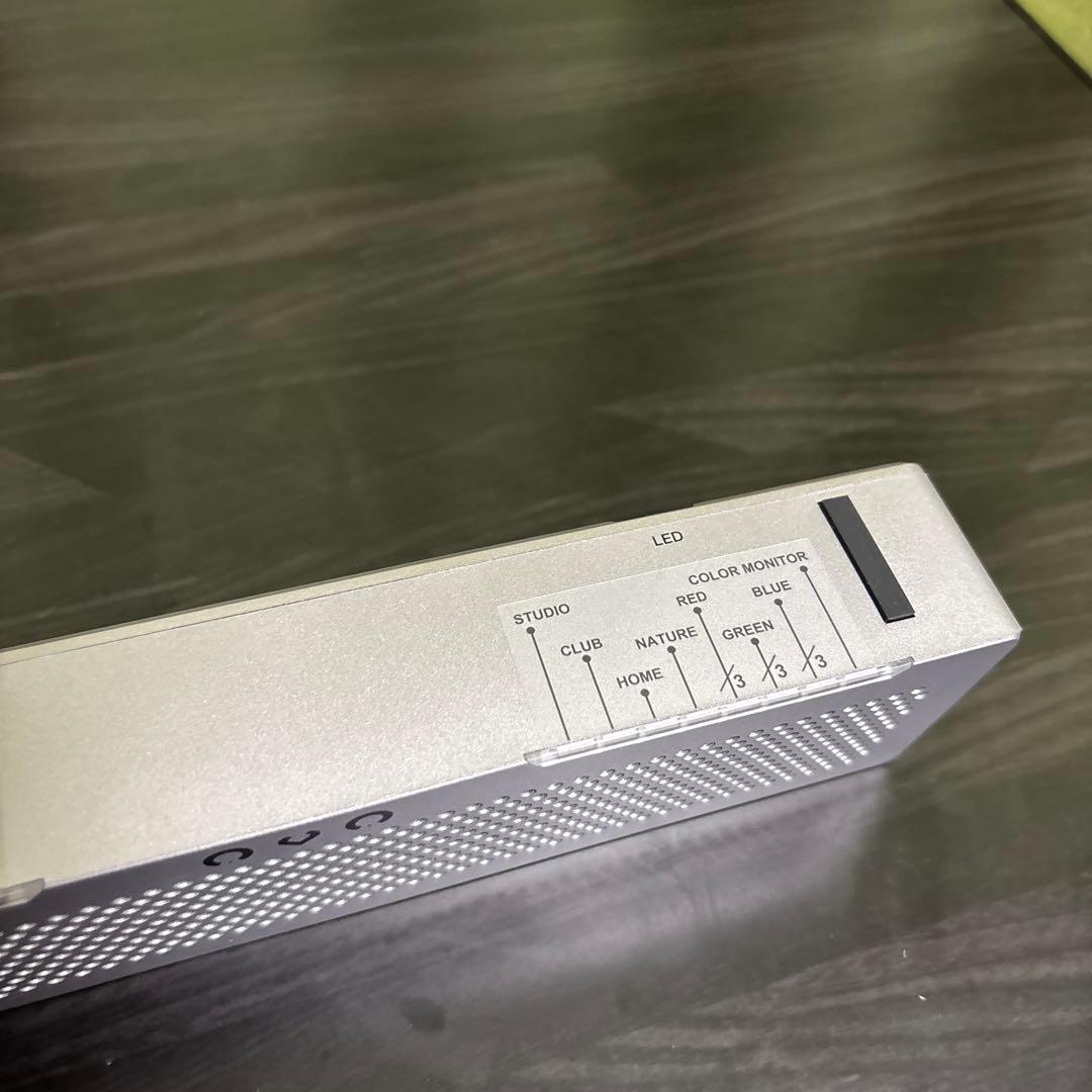 美品　JD SOUND フルデジタルスピーカー OVO　シルバー