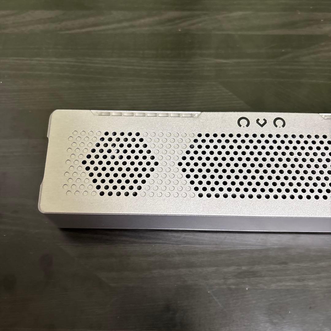 美品　JD SOUND フルデジタルスピーカー OVO　シルバー