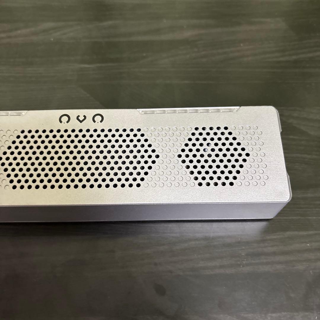 美品　JD SOUND フルデジタルスピーカー OVO　シルバー