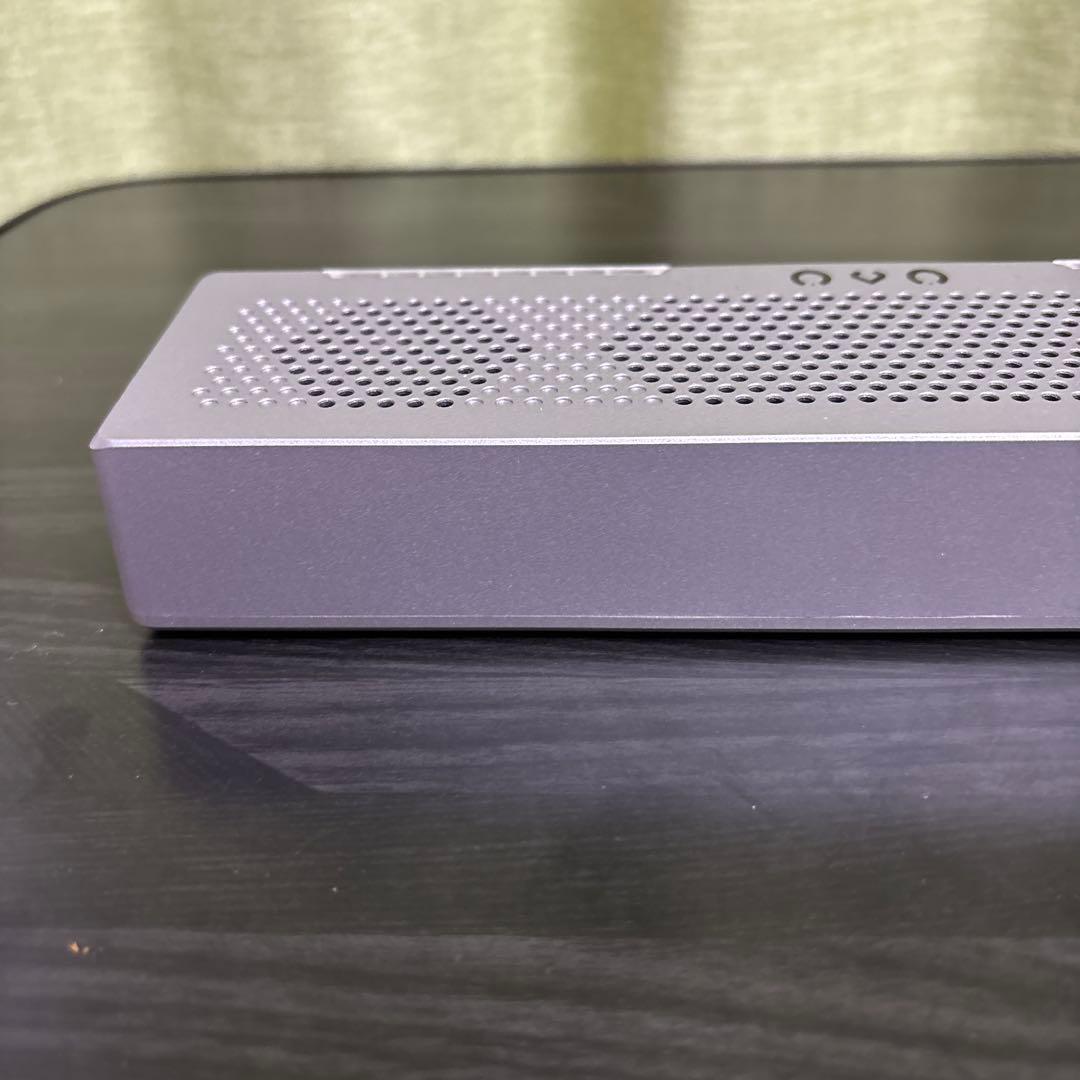 美品　JD SOUND フルデジタルスピーカー OVO　シルバー