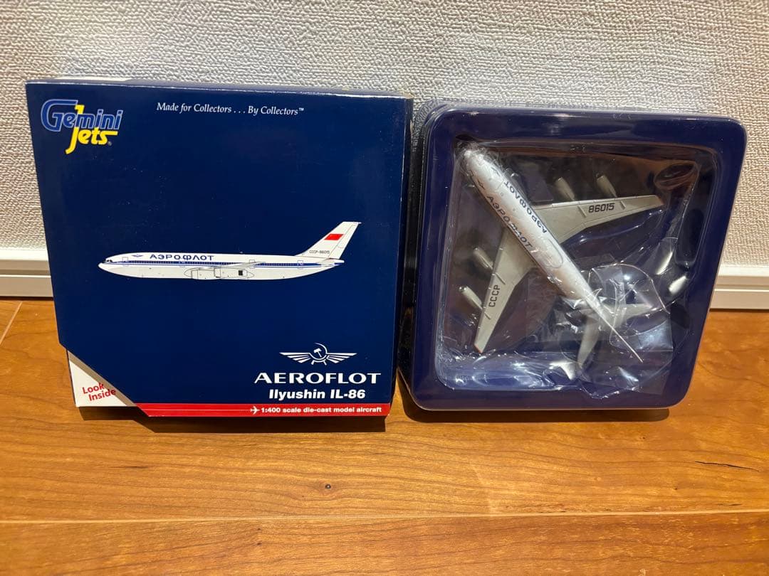 航空機・ヘリコプター 1:400 Gemini Ilyusin 86 Aerofloat