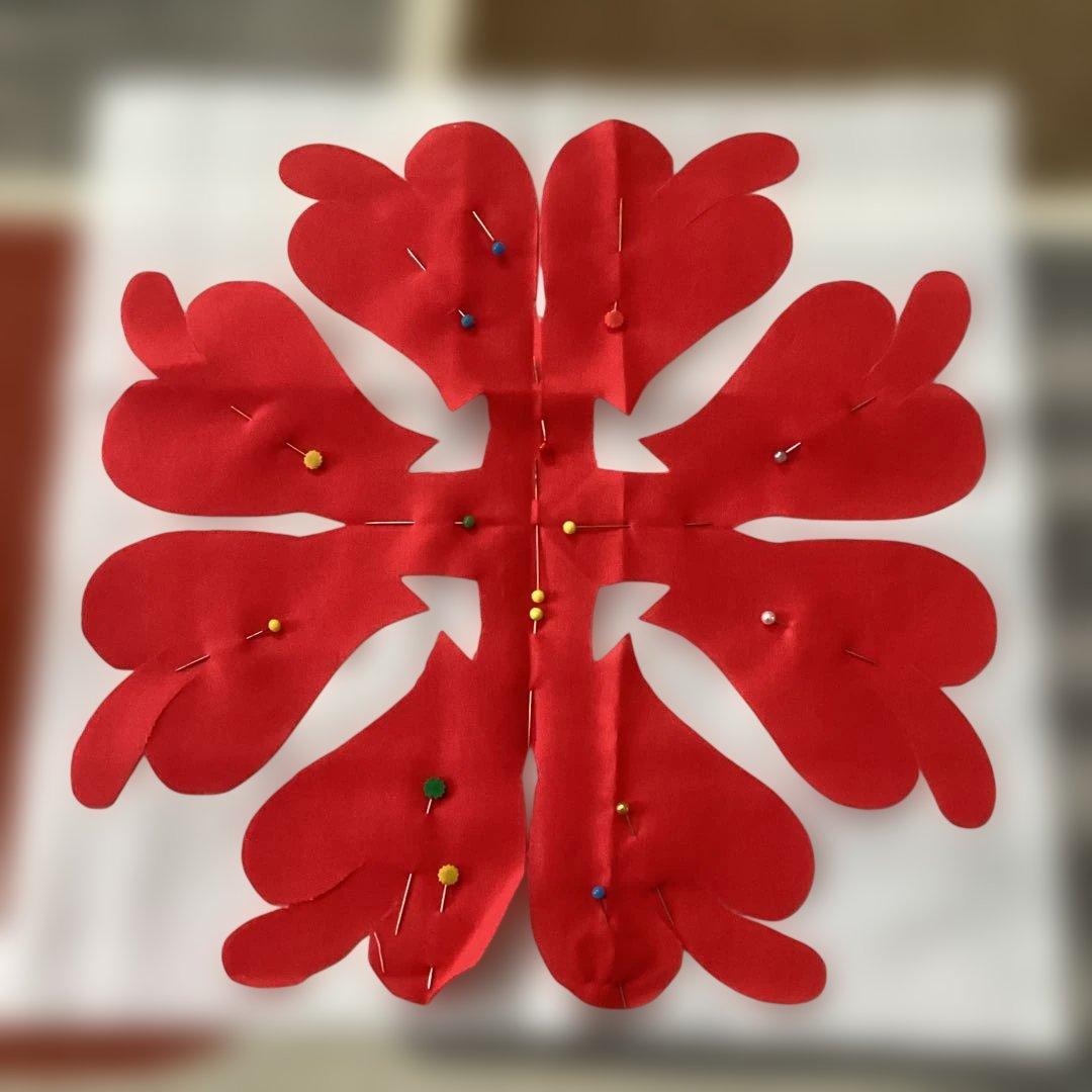 フェリシモ　ワヒ　オ　プア陽ざしあふれるハワイアンキルト7点セット