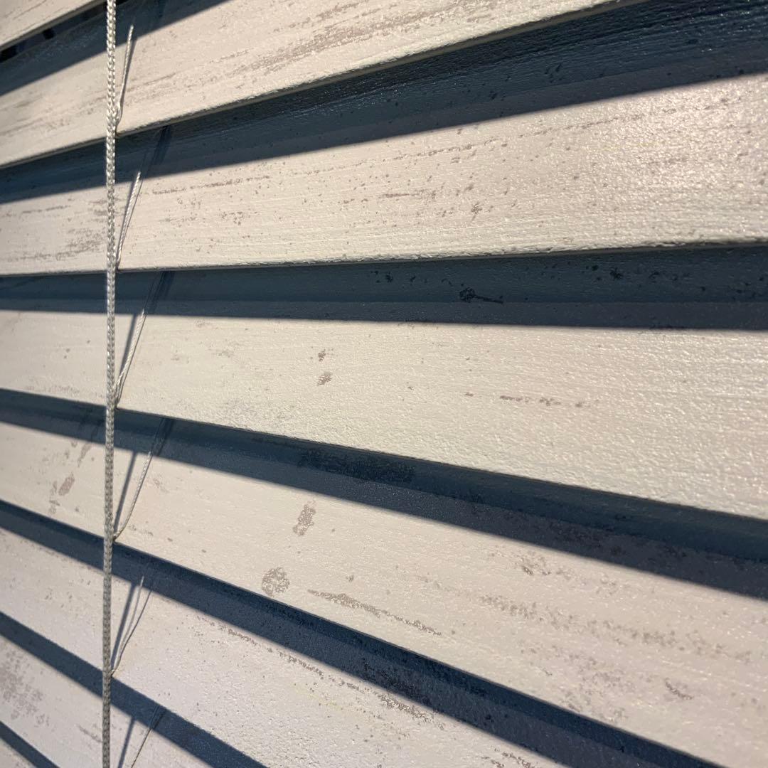 ニチベイ　木製ブラインド50 アンティークグレイ