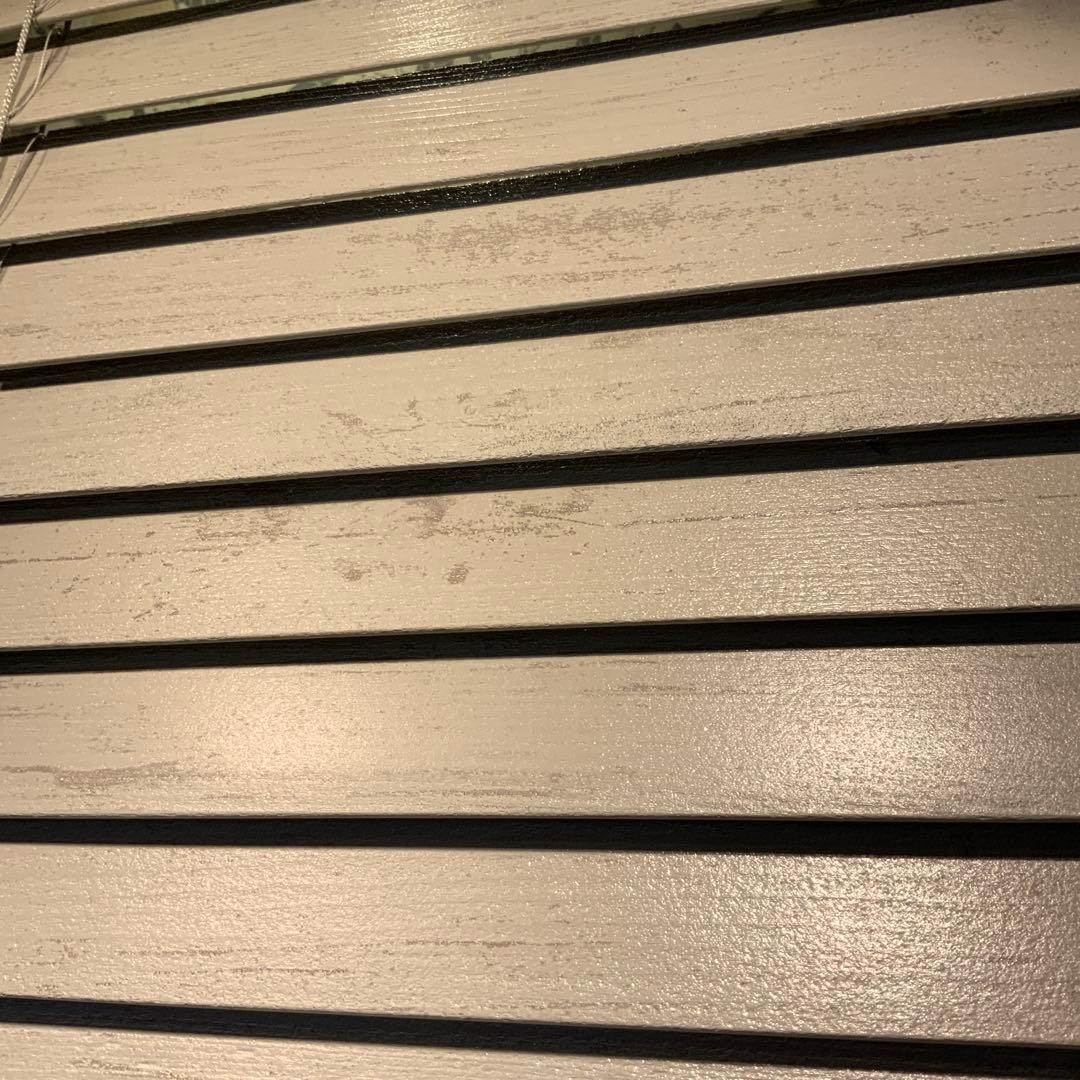 ニチベイ　木製ブラインド50 アンティークグレイ