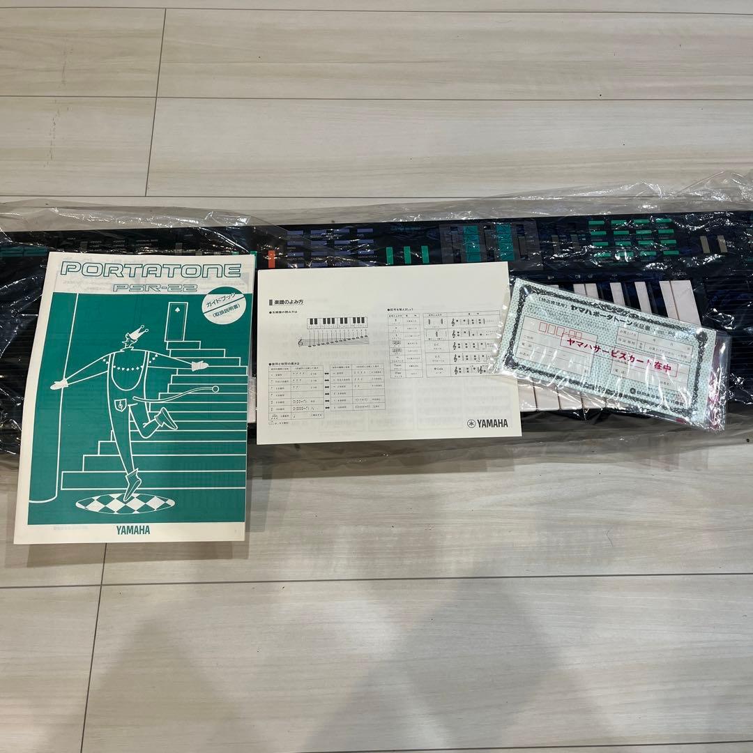 【長期保管品】YAMAHA ヤマハ キーボード PSR-22 箱・取説あり
