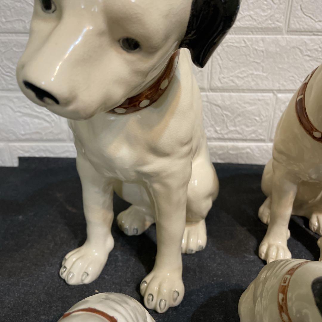 激レア 当時物 箱付き ビクター犬　ニッパー　8匹セット 昭和レトロ