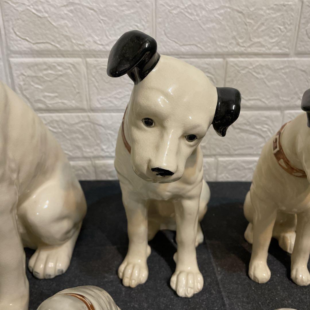 激レア 当時物 箱付き ビクター犬　ニッパー　8匹セット 昭和レトロ