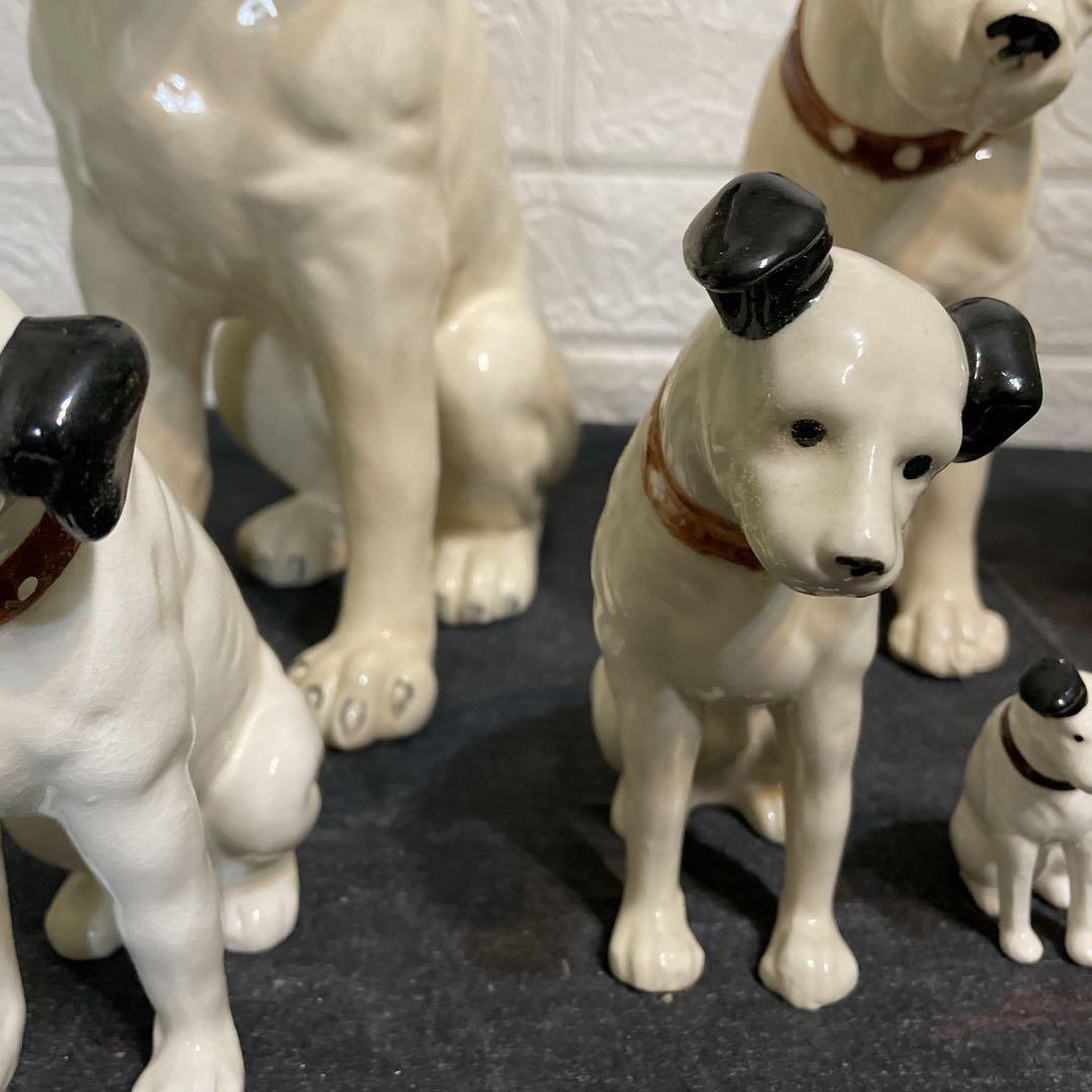 激レア 当時物 箱付き ビクター犬　ニッパー　8匹セット 昭和レトロ