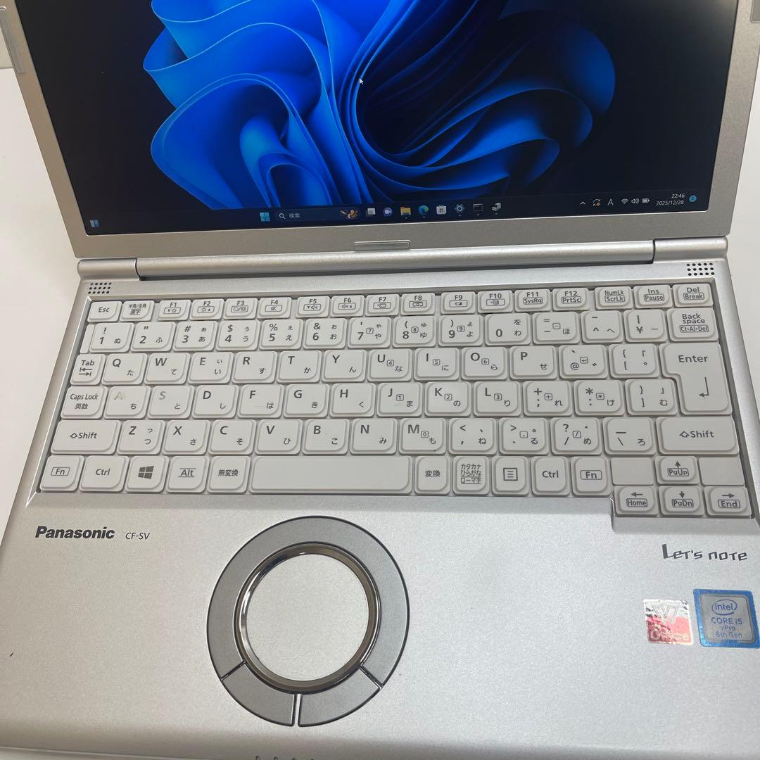 #709 パナソニック CFSV7-3 i5-8350U 8GB SSD256G