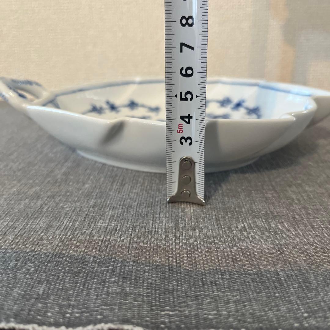 ロイヤル コペンハーゲンブルーフルーテッド リーフディッシュ倉