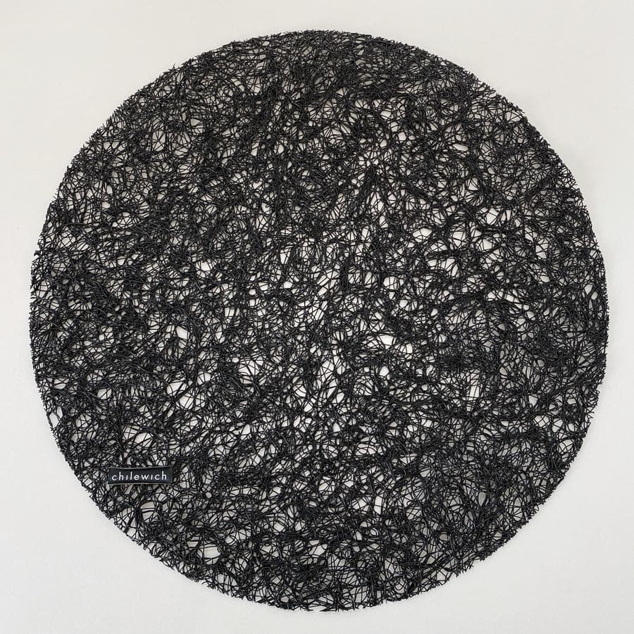 希少！廃盤品 Chilewich チルウィッチ <黒> ランチョンマット 2枚