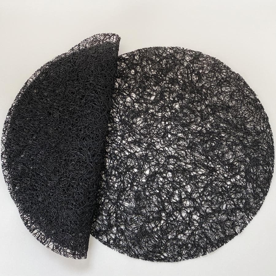 希少！廃盤品 Chilewich チルウィッチ <黒> ランチョンマット 2枚