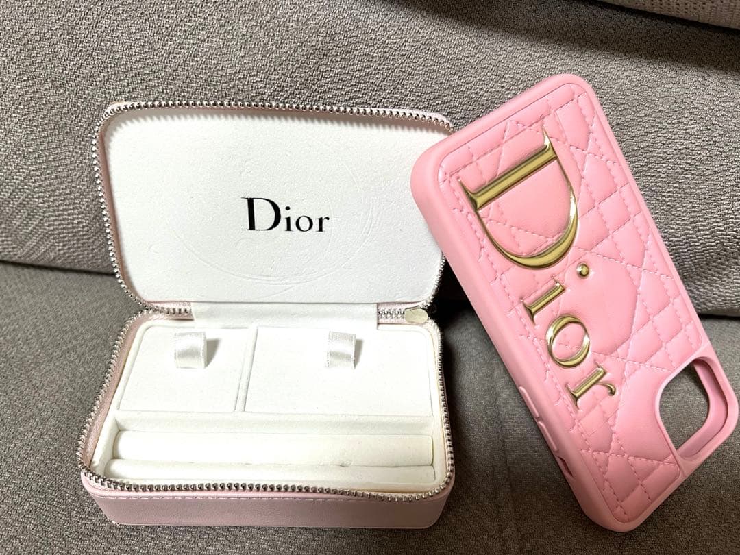 ディオール　スマホケース&ジュエリーケース2点セット♡