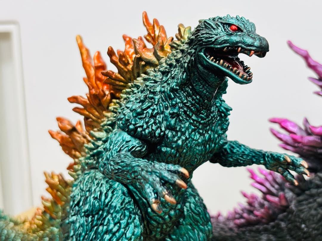 ゴジラ フィギュア 炎の背びれ