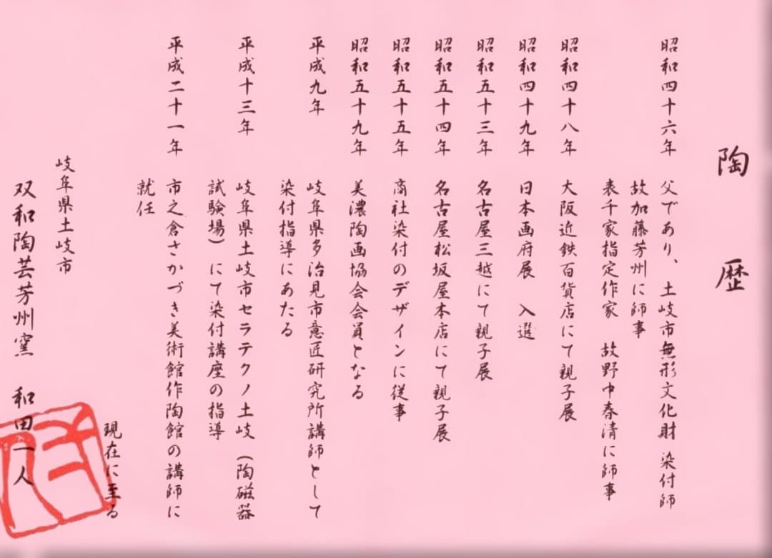 新品　和田一人作　小鉢　湯呑　一服碗　染付祥瑞　小抹茶碗　プレゼント　ラッピング